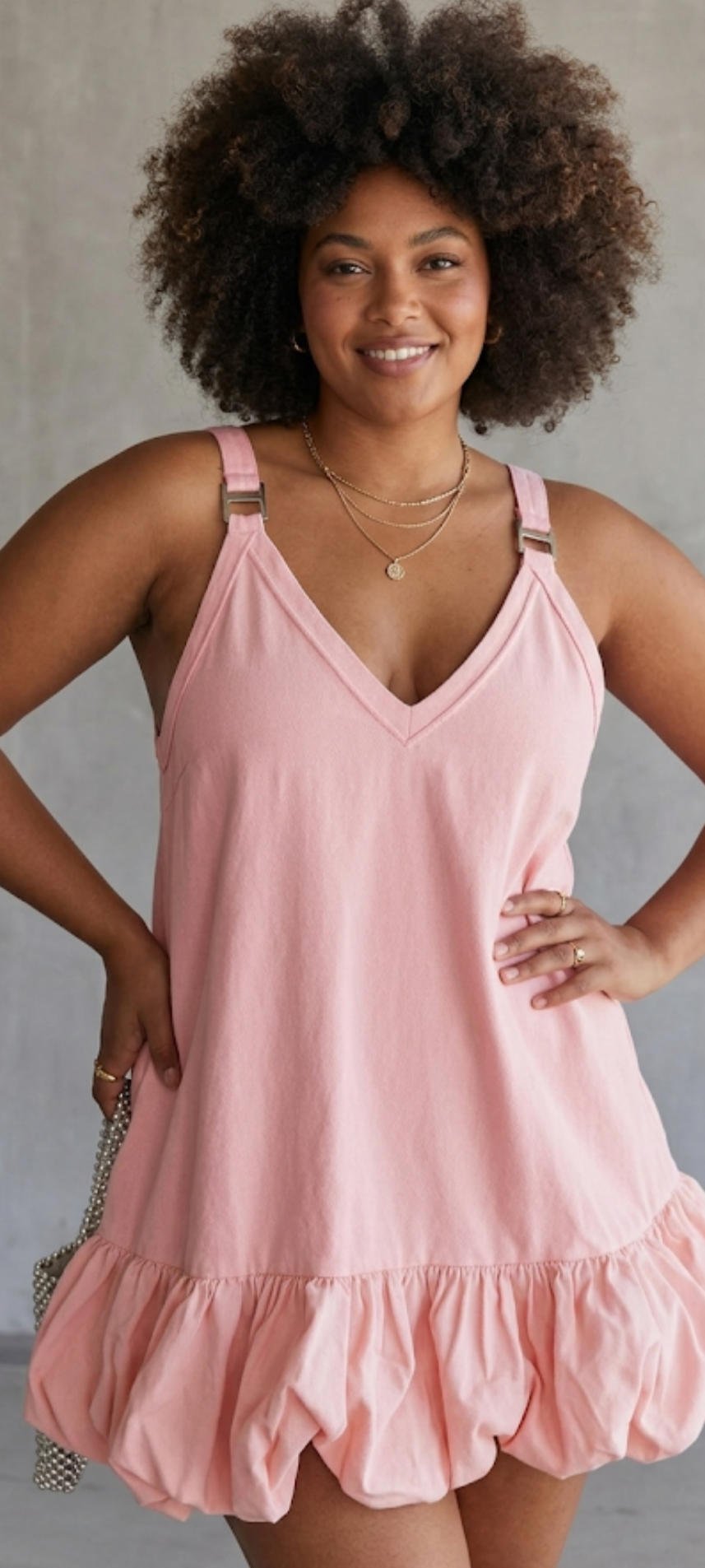 The Petal Puff- Bubble Hem Dress