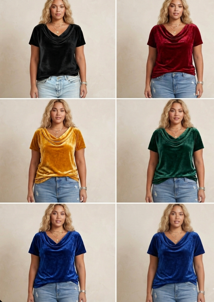 The Willow - Cowl Neck Top