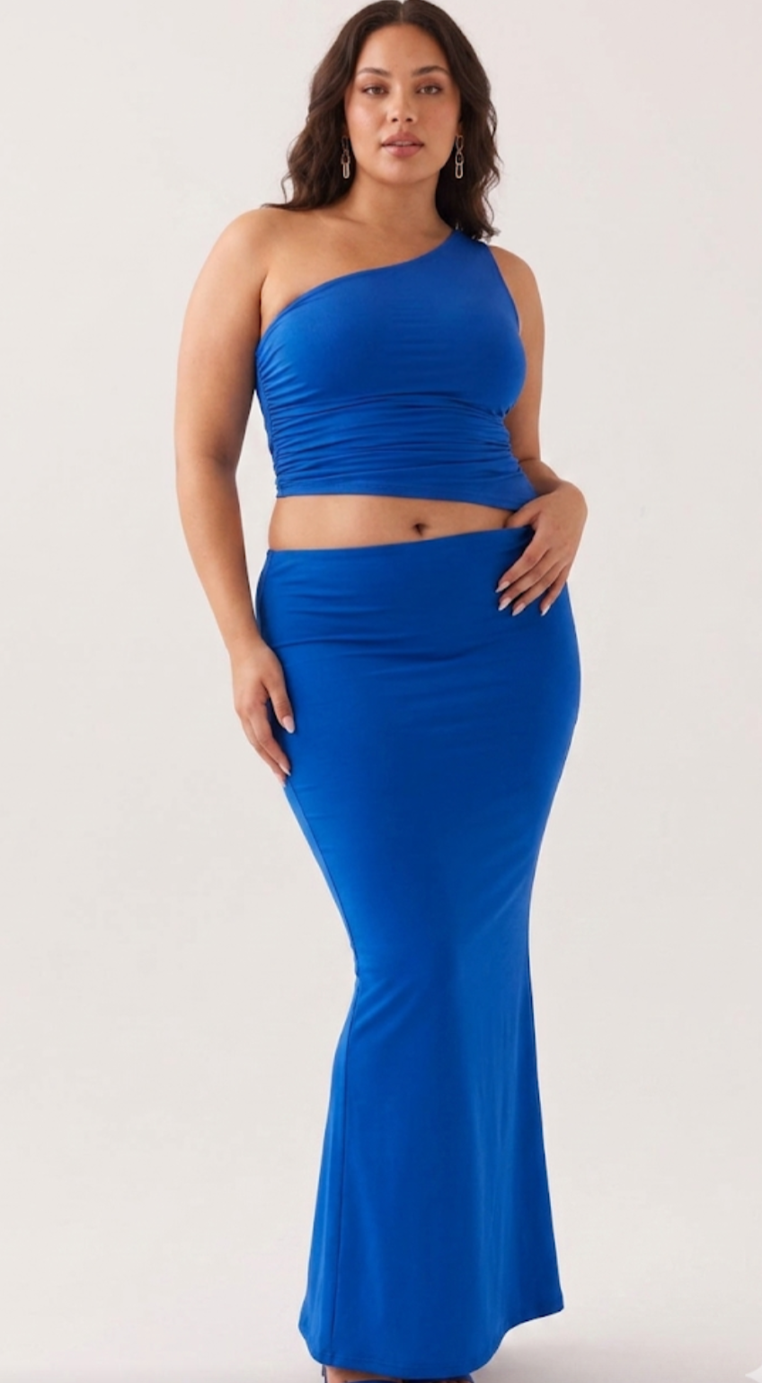 The Sculpted Silhouette cut-out Maxi