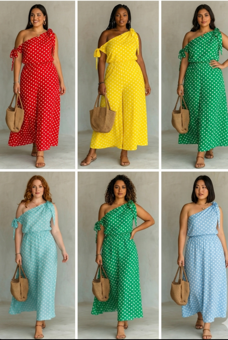The  Paradigm- Polka Dot jump suit