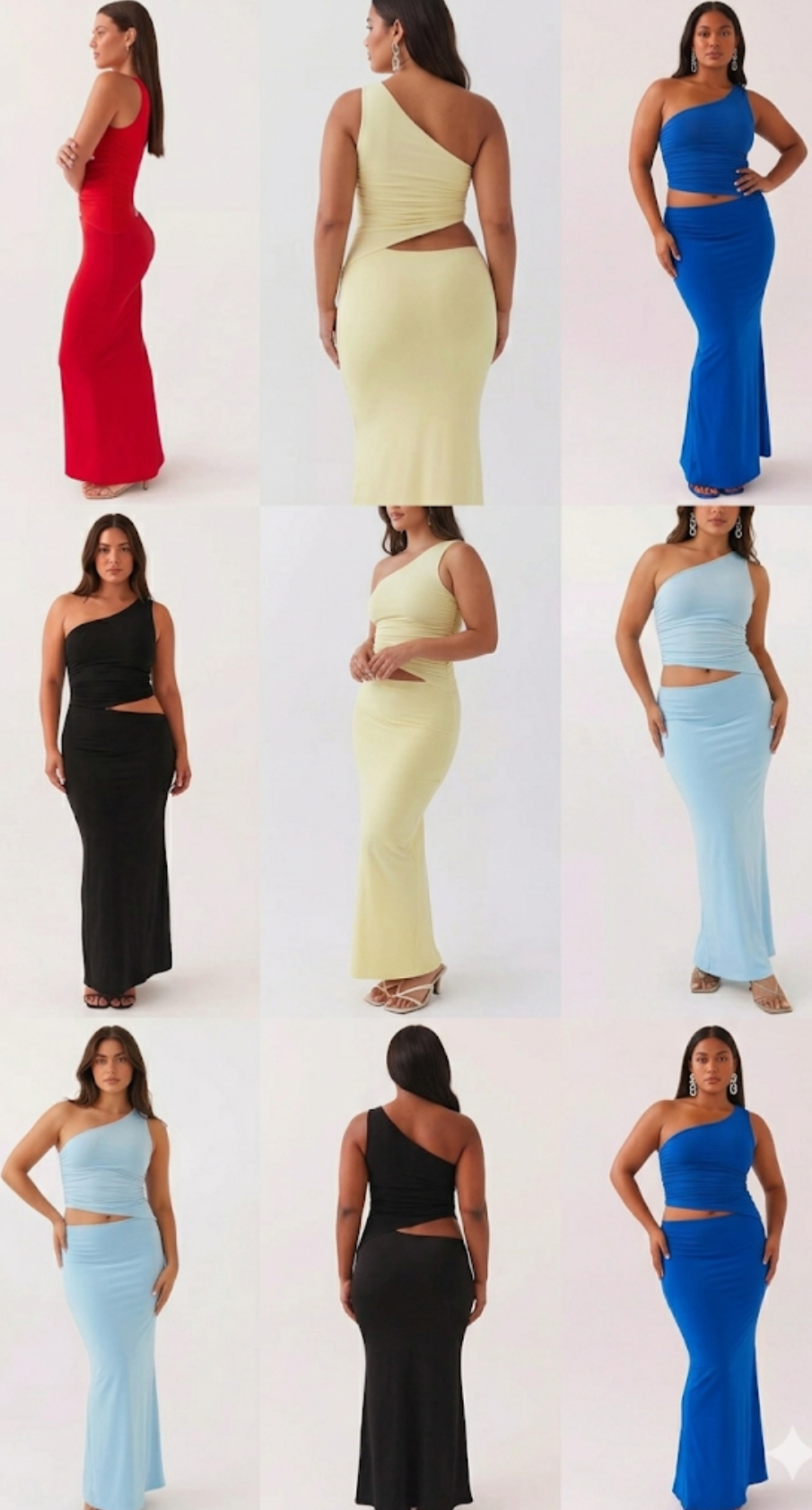 The Sculpted Silhouette cut-out Maxi