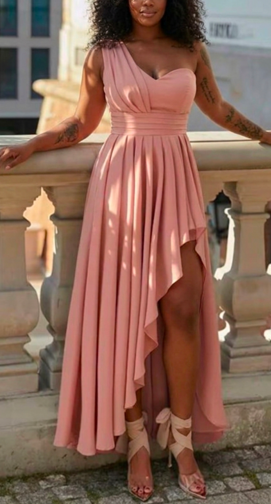 Asymmetrical Hen Dress